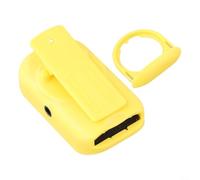 Metrónomo para guitarra, metrónomo de clip para violín con función de grifo, entrenador de ritmo digital LCD para bajo e instrumentos de cuerda, diseño compacto portátil (amarillo)