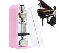 Metrónomo Para Piano - 2.05x1.38x4.33 Pulgadas, Ritmo De Violín Profesional, Batidor Mecánico | Flauta Banjo Trompeta Guitarra Ukelele Bombo Lecciones De Música Sal Pruebas Recital Sesiones In