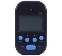 Metrónomo pequeño para guitarra y batería, afinador de clip para múltiples instrumentos, pantalla LCD y control de tempo de grifo, diseño compacto y portátil, ideal para pequeños y principiantes