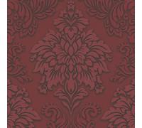 Metropolitano Stories Lizzy Londres 3D Barroco Damasco Floral Pintado - Gris