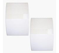 Metrox - Juego de 2 humidificadores para radiadores + 8 Insertos de Fieltro, para Habitaciones de hasta 20 m², evaporador, difusor