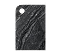 Mette Ditmer Bandeja Marble medium 20x30 cm Black-grey