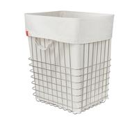 Mette Ditmer Cesta de almacenamiento Store-it con bolsa de algodón. large Cromo