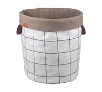 Mette Ditmer Cesto de colada Mesh Ø40×50 cm Brown-Off-white