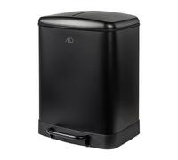 Mette Ditmer Cubo con pedal Wonda 24 litros Negro