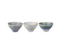 Mette Ditmer Cuenco small Elements Ø12 cm 3 piezas Blue