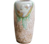 METTEOR Dispensador de Granos con cerámica, Recipiente para arroz, Tarro de Jengibre de cerámica, jarrón de cerámica para Sala de Estar, jarrón Grande de pie para cafetería, Restaurante, decoración