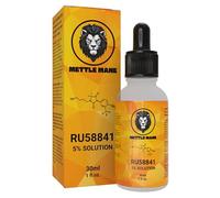 Mettle Mane - RU58841 Solución al 5% (50 mg/ml) - Suero capilar bloqueador de DHT - Botella de 30 ml