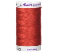 Mettler 10450 - 0821 N ° 50 - Bobina de Hilo - Lote de 5 Acabado Seda 500 M