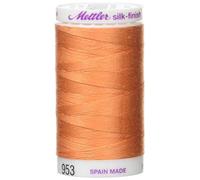 Mettler 10450 - 0953 N ° 50 - Bobina de Hilo - Lote de 5 Acabado Seda 500 M