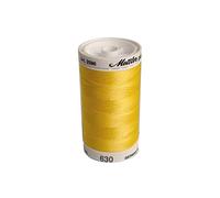 Mettler A2596-0630 - Hilo para Coser y Bordar, poliéster, 0630 Amarillo/Naranja, 800 m