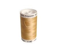 Mettler A2596-1140 - Hilo para coser y bordar (poliéster, 800 m), color beige