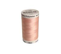 Mettler A2596-1860 - Hilo para coser y bordar (poliéster, 800 m), color rosa