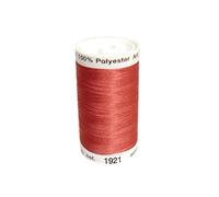Mettler A2596-1921 Hilo de coser y bordado, poliéster, #1921 rojo, 800 m