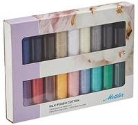 Mettler MTSF8SPR - Set de bobinas Hilo de algodón Regalo Pack 1, Multicolor