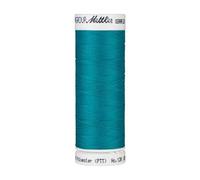 Mettler Seraflex 0232 - Hilo de coser elástico, 130 m, color azul petróleo