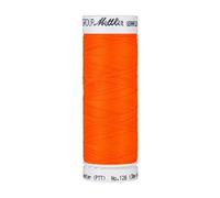Mettler Seraflex 1428 - Hilo de coser elástico (130 m), color naranja neón
