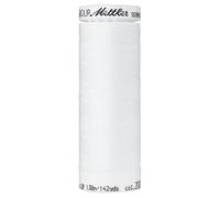 Mettler Seraflex Elastic Thread 50wt 142yd-White 7840-2000