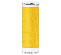 Mettler Seraflex - Hilo de coser elástico (130 m), color amarillo