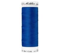 Mettler SERAFLEX - Hilo de coser elástico, 130 m, color azul vaquero
