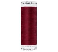 Mettler Seraflex - Hilo de coser elástico (130 m), color burdeos