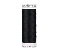 Mettler SERAFLEX Hilo de coser elástico 130 m Negro Poliéster Hilo