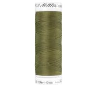 Mettler SERAFLEX - Hilo elástico para coser (130 m), color caqui 420