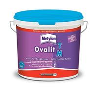 METYLAN Ovalit TM - Adhesivo para revestimientos de paredes, listo para usar, para textiles de pared y lienzos de vidrio, cubo de 5 kg