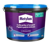 Metylan Pasta Para Papel Pintado No Tejido Lista Para Usar, 4,5 Kg, Alta Adherencia, Blanca, Se Aplica A La Pared Y Permite Reposicionar 10-20 Min