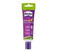 Metylan - Pegamento de reparación y costura de alta adherencia, fácil de aplicar, para todo tipo de papel pintado, reparación de grietas y pequeñas áreas de papel pintado, transparente, tubo de 60 g