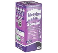Metylan Spécial | Colle Papiers Peints (paquet de 200 g) - Colle renforcée pour papiers peints lourds, spéciaux et vinyles - Colle repositionnable pour pièces humides jusqu’à 25 m²