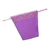 Metyou Lady Lace Clip-Mock Camisola Sujetador Insertar Overlay Modesty Panel Chaleco