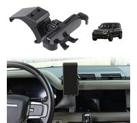 METYOUCAR Soporte de teléfono para coche LR Defender 90 110 2020-2023, soporte fijo giratorio para coche, apto para iPhone, Android y soporte universal para teléfonos inteligentes (estilo G A)