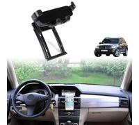METYOUCAR Soporte de teléfono para coche para @B&enz GLK 2008-2012 con rejilla de ventilación central giratoria de 360 grados, soporte fijo para teléfono móvil para iPhone Android y smartphones