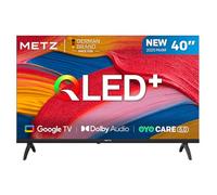 Metz 40MQF7000Z, TV 40 Pulgadas Smart, QLED +, Google televisor con Google Assistant, HDR10, Dolby Audio, Bluetooth 5.1, Negro (DVB-T/T2/S/S2/C, Ci+) 2025