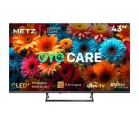 METZ “: 43MQF7500Z” Smart TV 43” Pro 120Hz HSR, Bluetooth, Google TV con Control por Voz, HDR10+, Eyecare 5.0, Vision/, , Sin