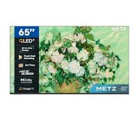 Metz Art TV QLED 65", Televisor Smart LED 4K, Pantalla Mate Antirreflejo, Modo Arte, HDR10, Dolby Vision, Dolby Atmos, Bluetooth, EyeCare, Sintonizador DVB-T/-T2/-C/-S/-S2 Ci+ (MUE7800Z)