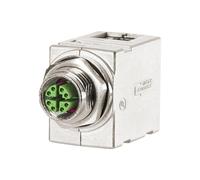 Metz conectar casquillo gabinete acodado m12-rj45 mwn911a415