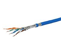 Metz connect 1308427b34145 cable de red azul 100 m cat7a s/ftp (s-stp)