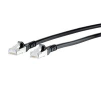 Metz connect 130845c000-e cable de red negro 30 m cat6a s/ftp (s-stp)