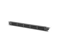 Metz Connect 130886-0203-E 1U Panel de parcheo - Bahía de Entrada (Negro, 1U)