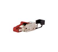 Metz connect 25g rj45 field plug pro rojo