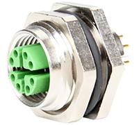 METZ CONNECT MMT371A3B5 - Conector hembra para placa de circuito impreso, número de polos, sensores: 8, 1 unidad.