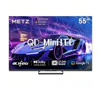 TV Metz QLED Mini LED 55MNE8000Z 55" 4K Ultra HD 144Hz Smart TV Google TV Dolby Vision HDR10+ Dolby Atmos