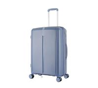 Metzelder - Maleta rígida Victoria, carcasa irrompible, 100% polipropileno, cerradura TSA, con flexión de extensión, garantía de 2 años, azul (Denim), M (Moyenne) - 73L- 66x45x28cm-3.5kg), Maleta