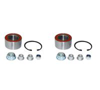 METZGER 2X Rodamiento De Rueda Delantero Para VW Golf IV Audi A3 TT 1J1 1J5 9C1