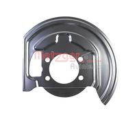 METZGER Antisalpicaduras Disco Delantero Izquierdo para Nissan Qashqai + 2 I