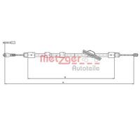 METZGER Cable del capó del motor para BMW: Série 5, M5 (Ref: 3160053)