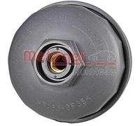 METZGER Cubierta, caja filtro de aceite para VOLKSWAGEN: Phaeton, Golf, Sharan, Passat, Transporter, Touareg, Vento & PORSCHE: Cayenne (Ref: 2370070)