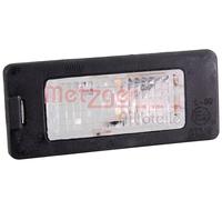 METZGER Piloto de matrícula para SKODA: Yeti, Superb, Octavia, Rapid & VOLKSWAGEN: Tiguan, Polo, Jetta, Sharan, Golf, Passat, Touran (Ref: 2080038)